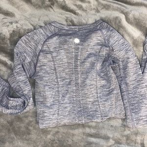 Grey Lululemon Long Sleeve!